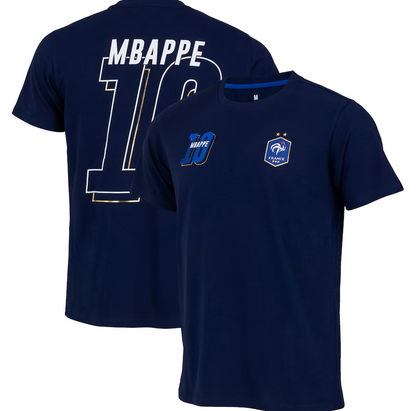 Συλεκτική Ποδοσφαιρική Μπλούζα France No 10 MBAPPE