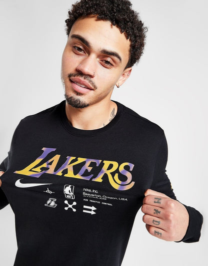 Λος Άντζελες Λέικερς  Ανδρικό μακρυμάνικο T-Shirt Nike NBA