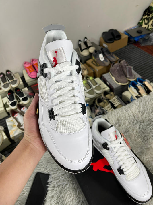 Air jordan 4 "White cement"